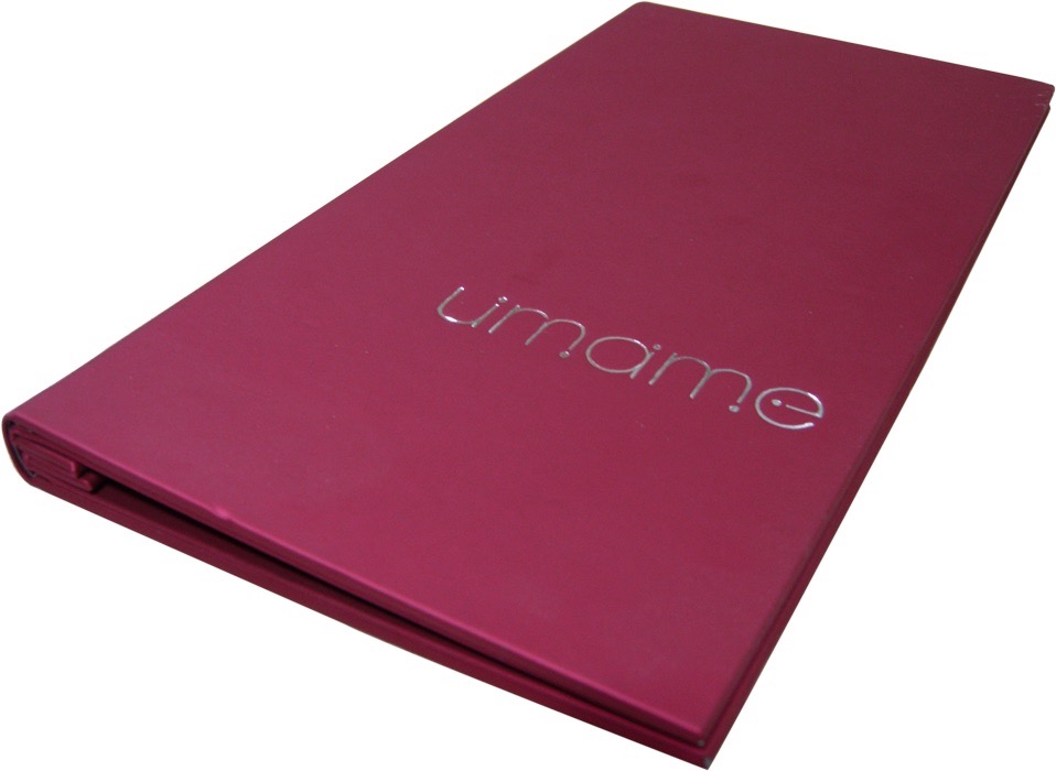 Leather and leatherette menu folders for restaurants and hotels